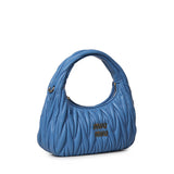Borsa hobo Wander in nappa matelassé 5BC125 AN88F0V98 MIU MIU 