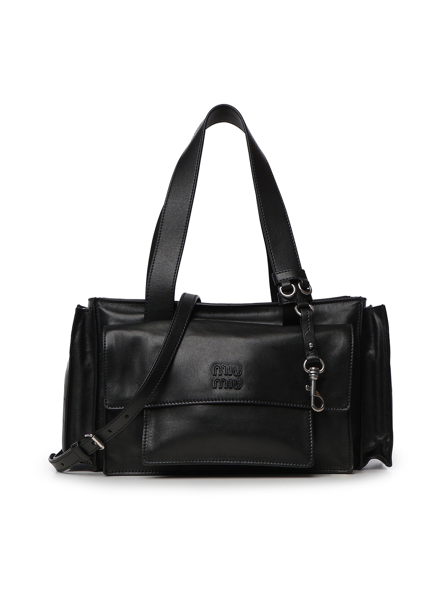 Borsa shopping Utilitaire in nappa 5BG335 2G7QF0002 MIU MIU 