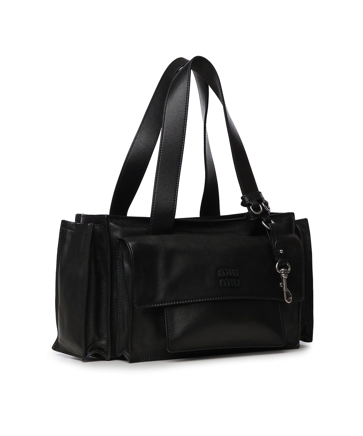 Borsa shopping Utilitaire in nappa 5BG335 2G7QF0002 MIU MIU 