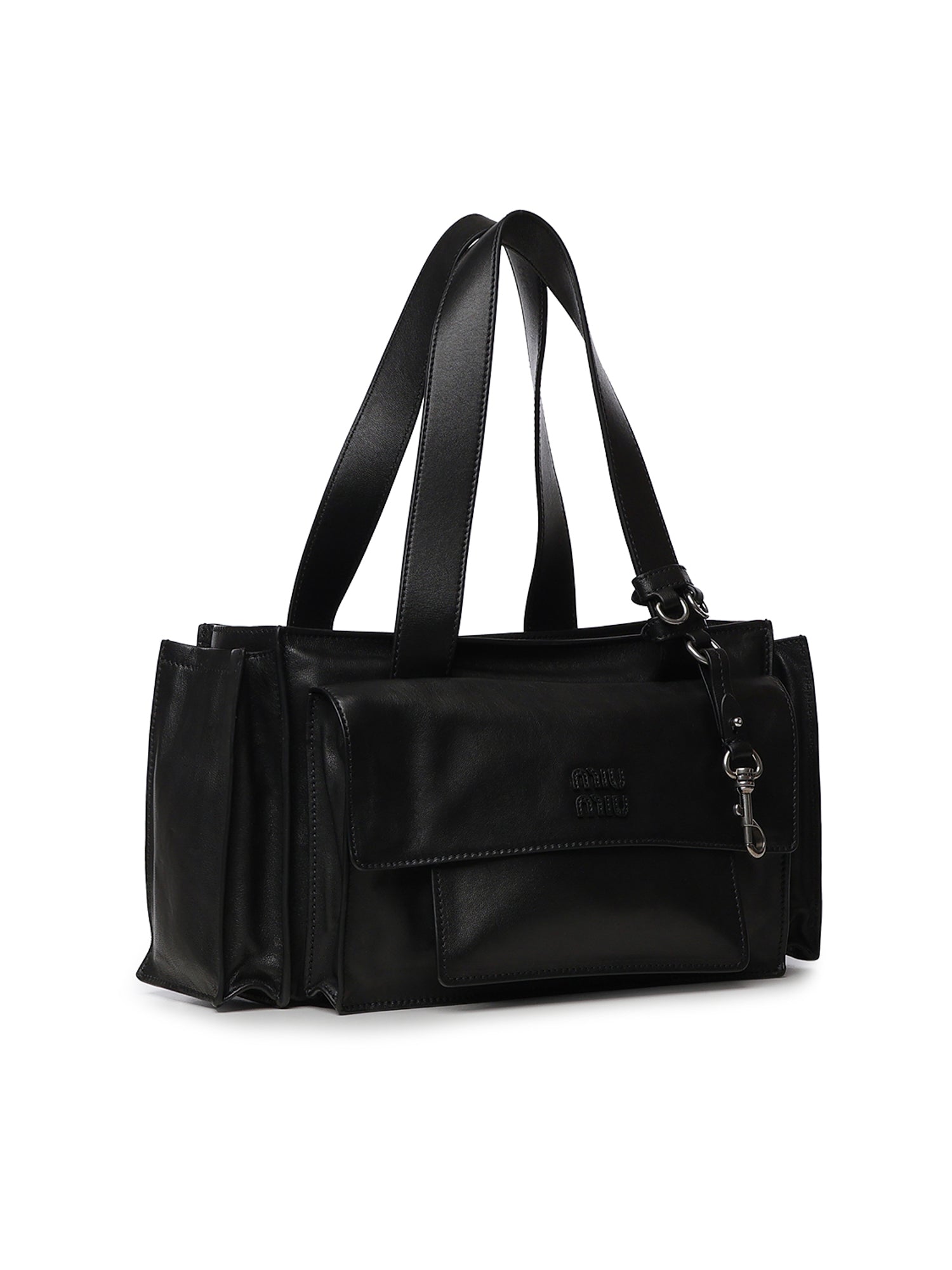 Borsa shopping Utilitaire in nappa 5BG335 2G7QF0002 MIU MIU 