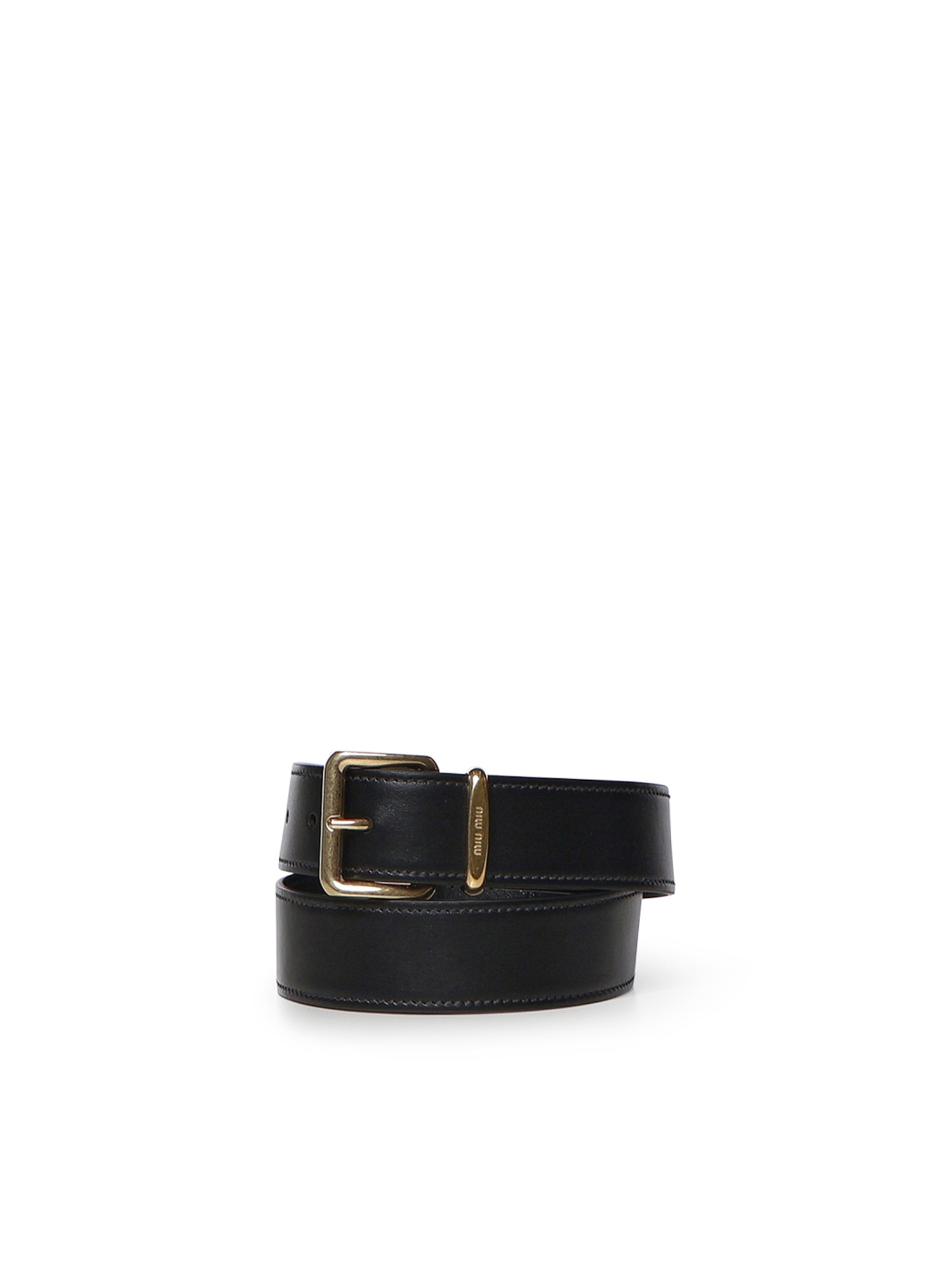 Cintura in pelle 5CC536 2AIXF0002 MIU MIU 
