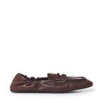 Mocassini Ruches in nappa 5D341E EFXF0NBL MIU MIU 