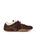 Sneakers Gymnasium in suede e pelle 5E428E Z0GF0003 MIU MIU 