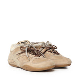 Sneakers Gymnasium in suede 5E428E Z0GF0F24 MIU MIU 