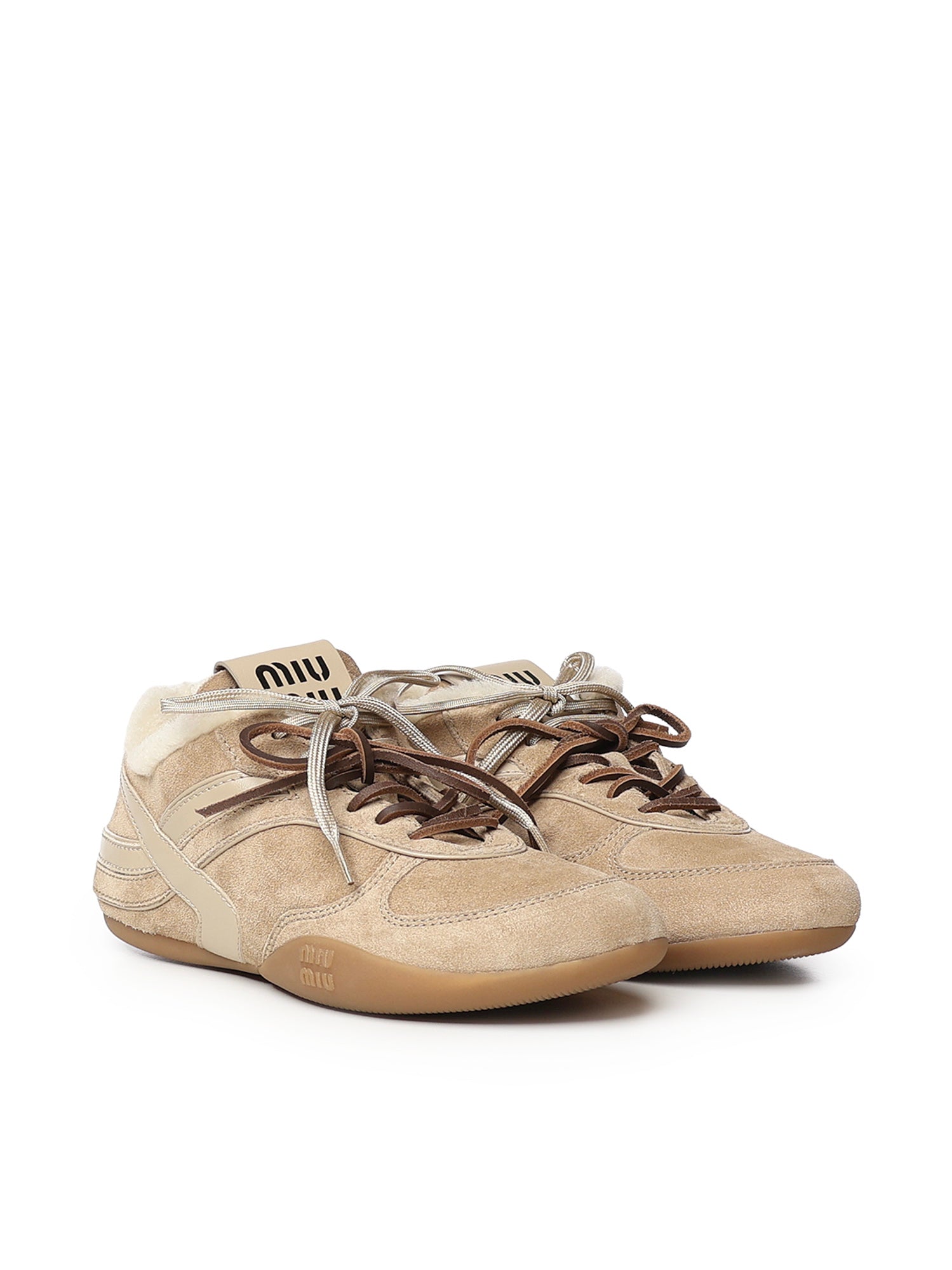 Sneakers Gymnasium in suede 5E428E Z0GF0F24 MIU MIU 
