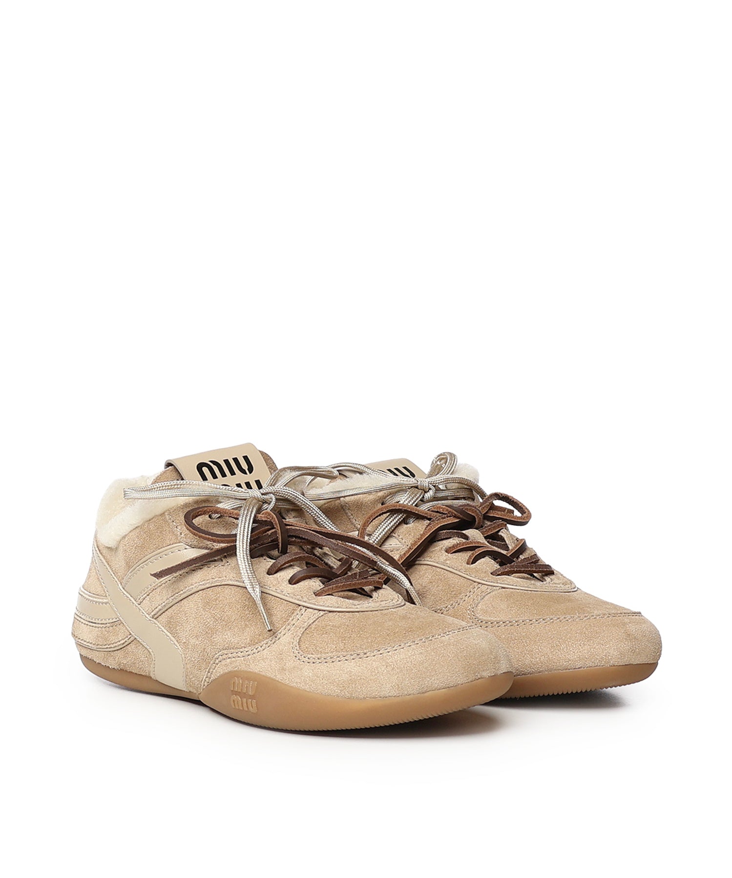 Sneakers Gymnasium in suede 5E428E Z0GF0F24 MIU MIU 