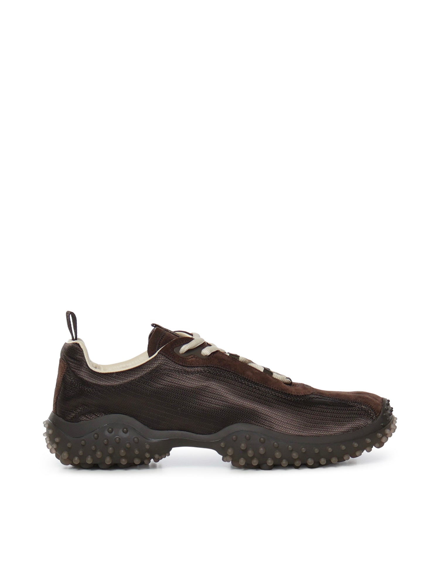 Sneakers Bubble in tessuto tecnico e pelle scamosciata 5E806E 3M0KF0003 MIU MIU 
