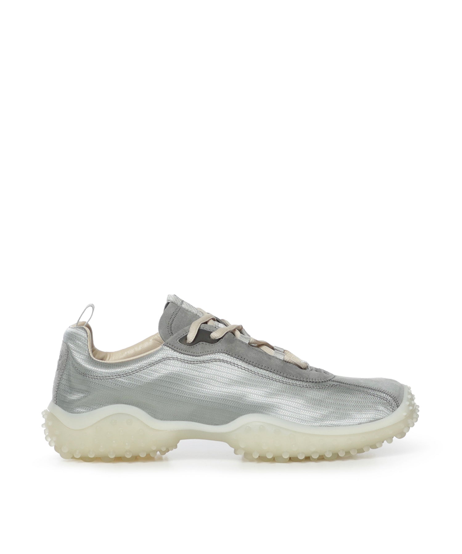 Sneakers Bubble in tessuto tecnico e pelle scamosciata 5E806E 3M0KF0424 MIU MIU 