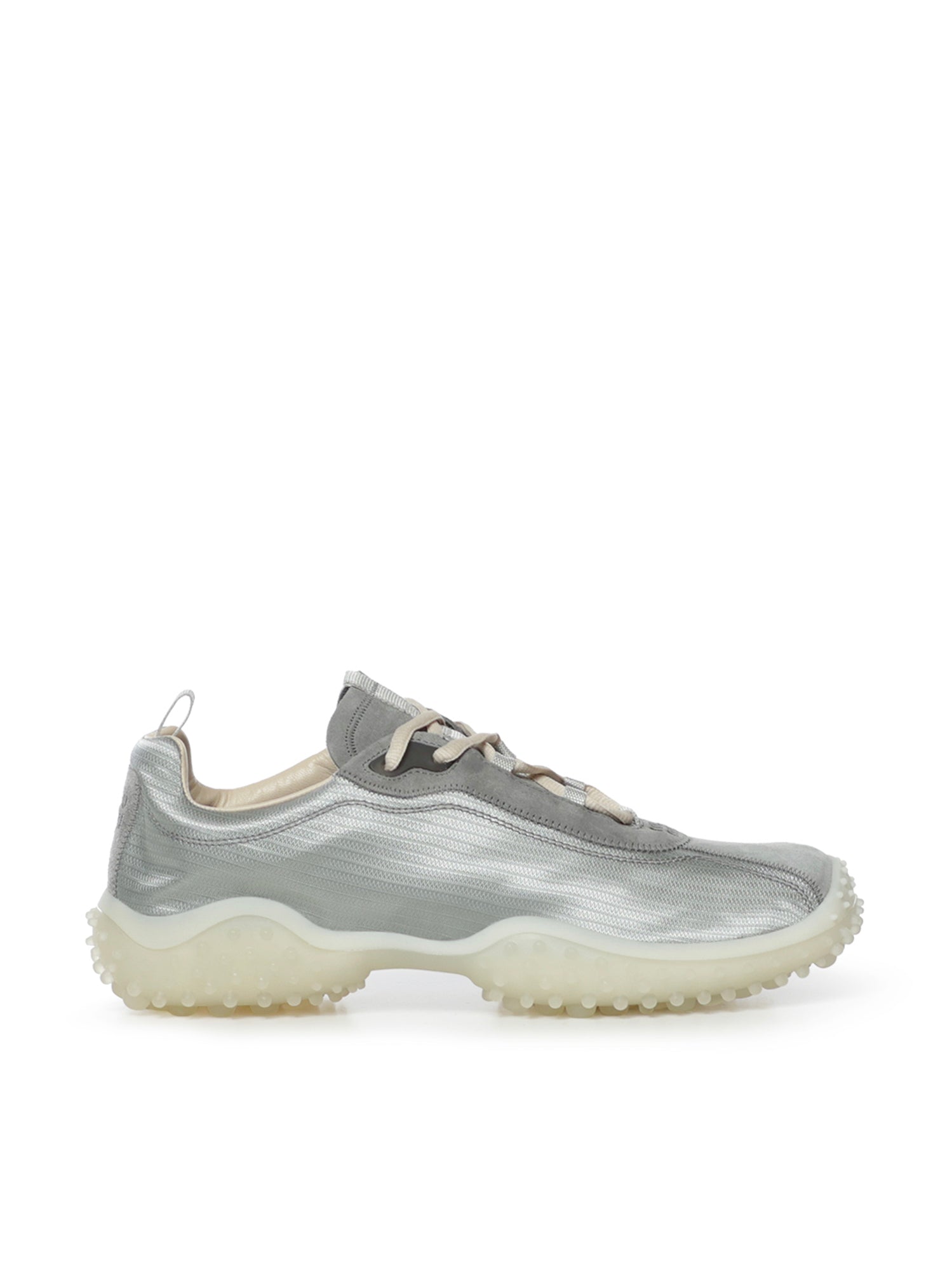 Sneakers Bubble in tessuto tecnico e pelle scamosciata 5E806E 3M0KF0424 MIU MIU 