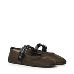 Ballerine in tessuto rete 5F373E 099F0393 MIU MIU 
