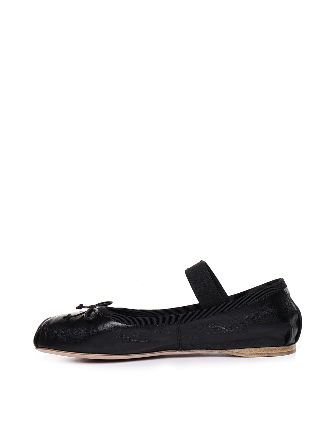 Ballerine in pelle 5F794D XUUF0002 MIU MIU 