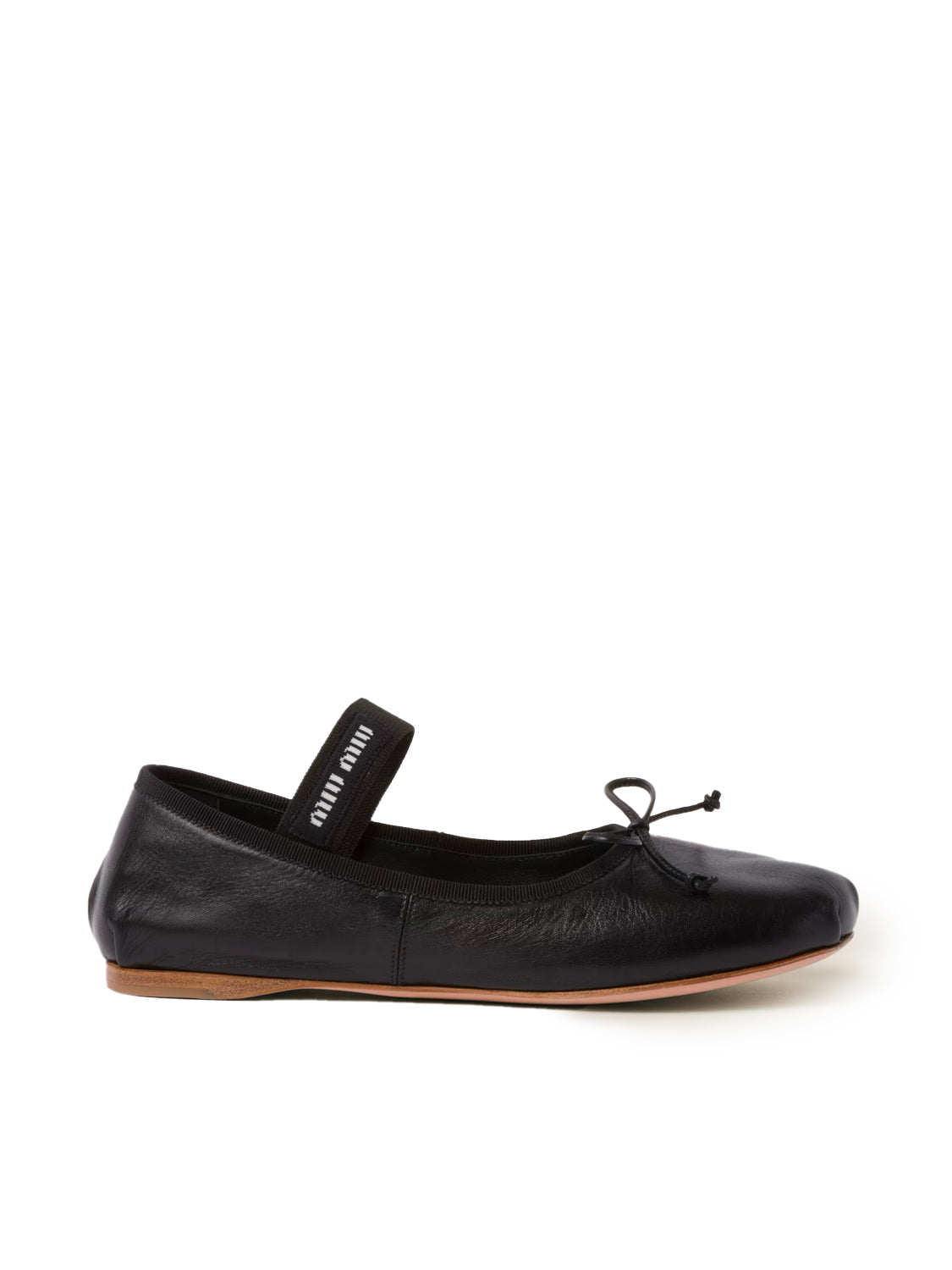Ballerine in pelle 5F794D XUUF0002 MIU MIU 