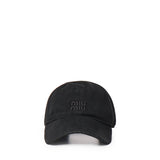 Cappello da baseball in drill 5HC370 2CR2F0002 MIU MIU 