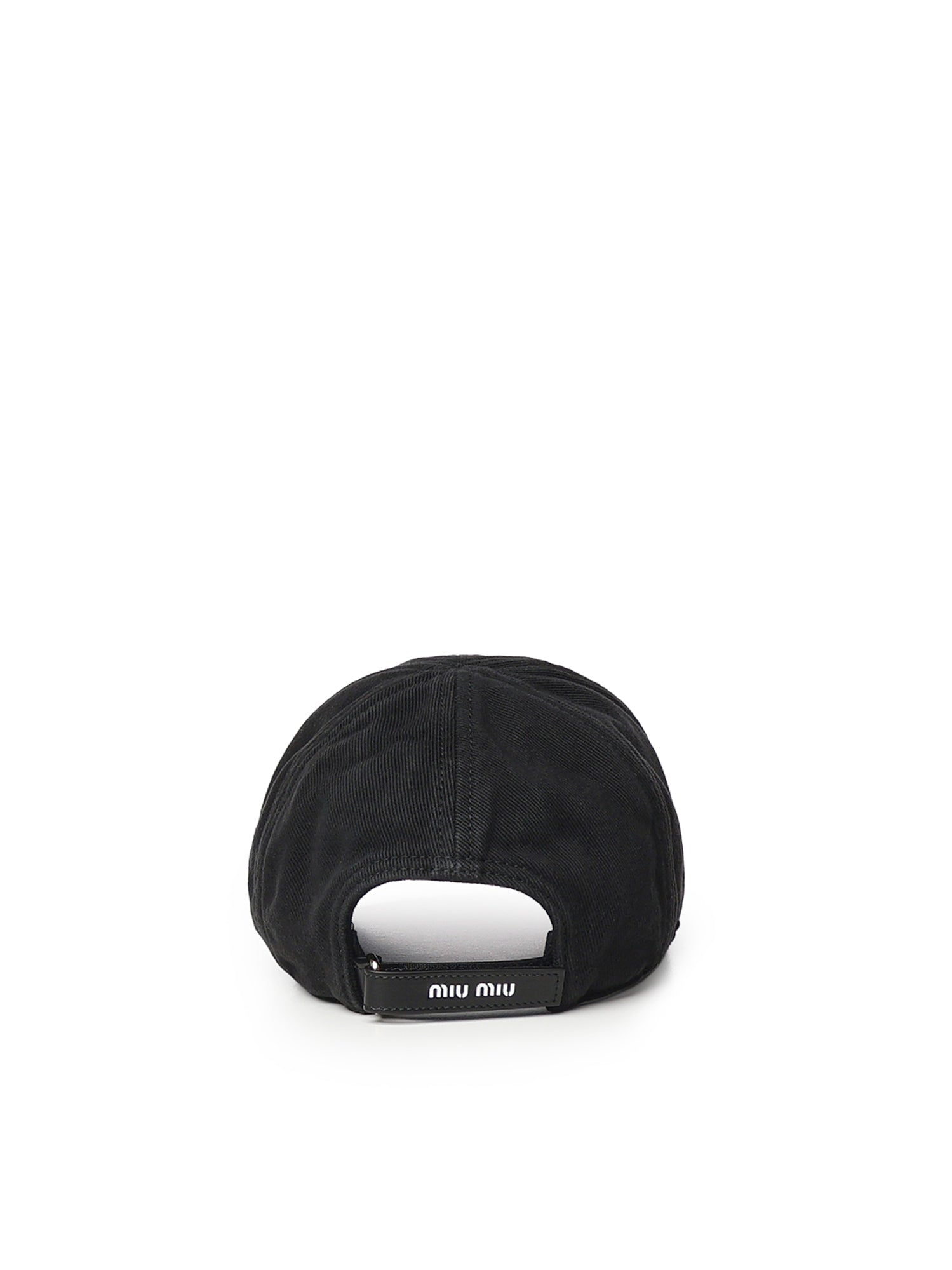Cappello da baseball in drill 5HC370 2CR2F0002 MIU MIU 