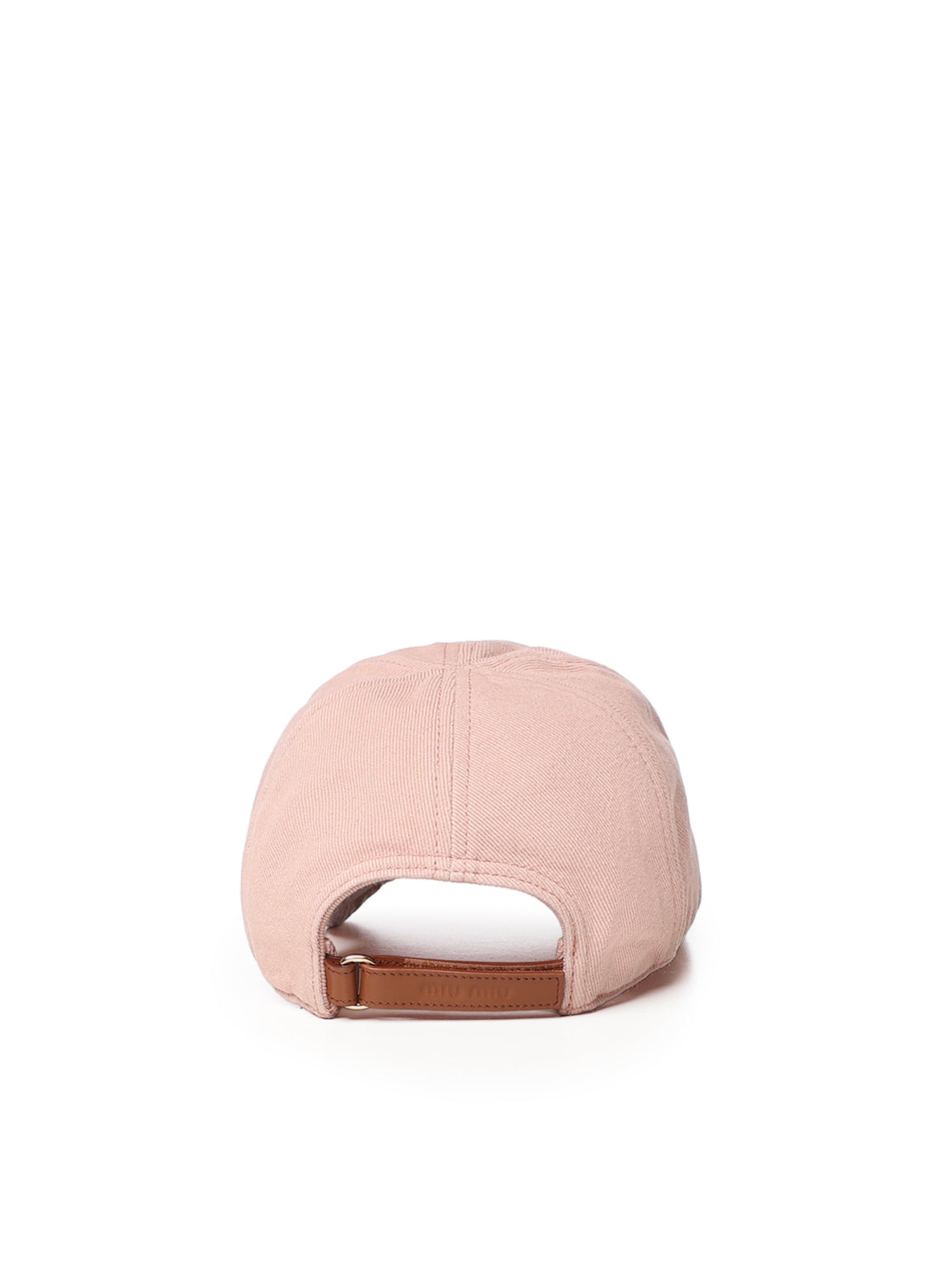 Cappello da baseball in drill 5HC370 2CR2F0236 MIU MIU 