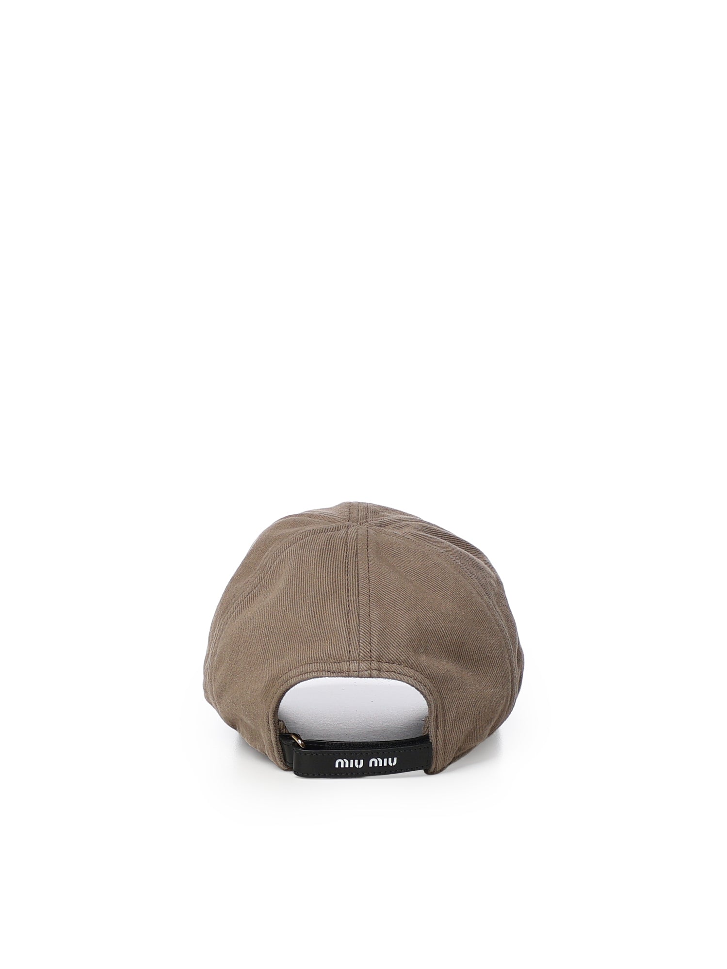 Cappello da baseball in drill 5HC370 2CR2F0572 MIU MIU 