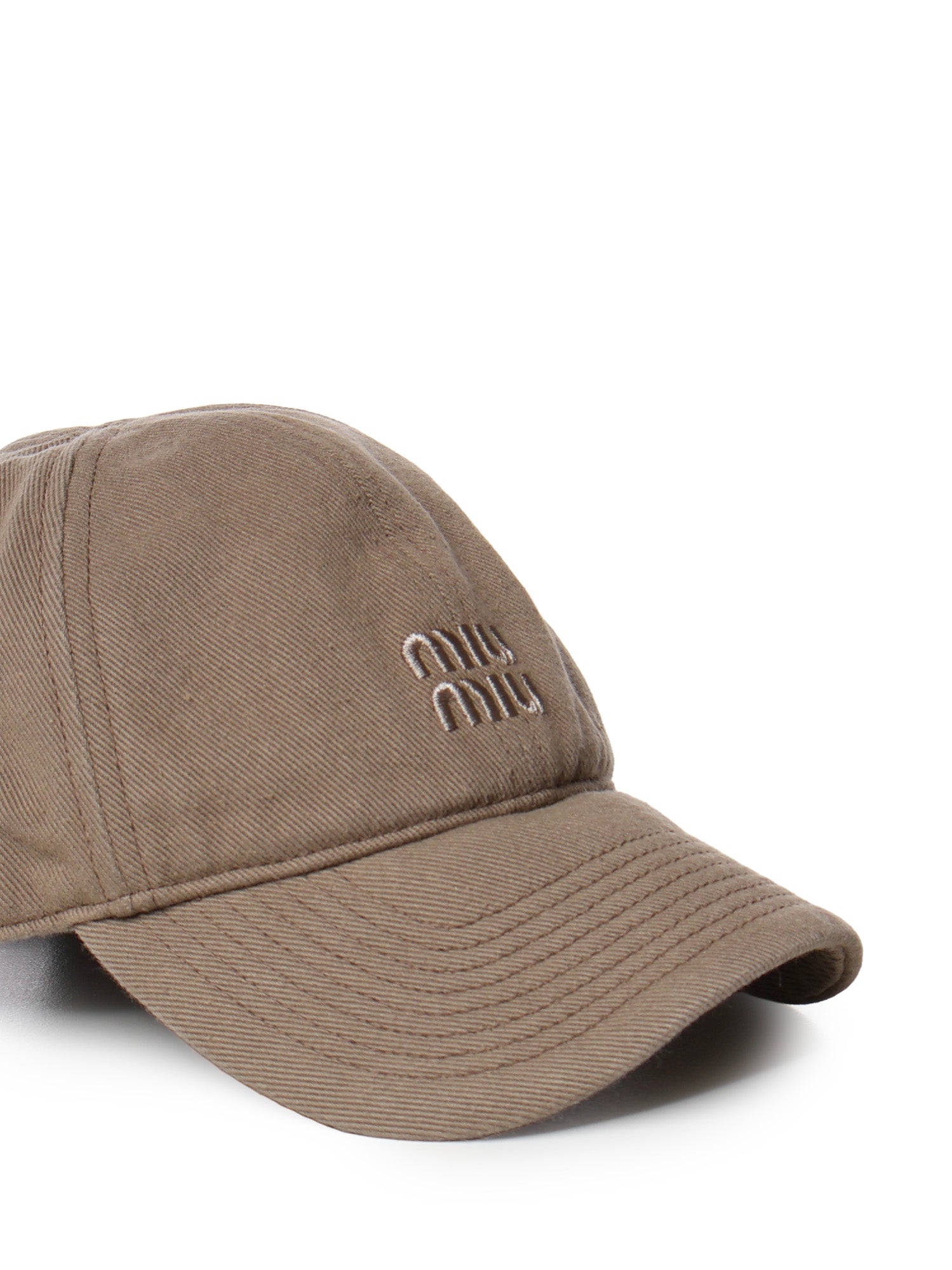 Cappello da baseball in drill 5HC370 2CR2F0572 MIU MIU 