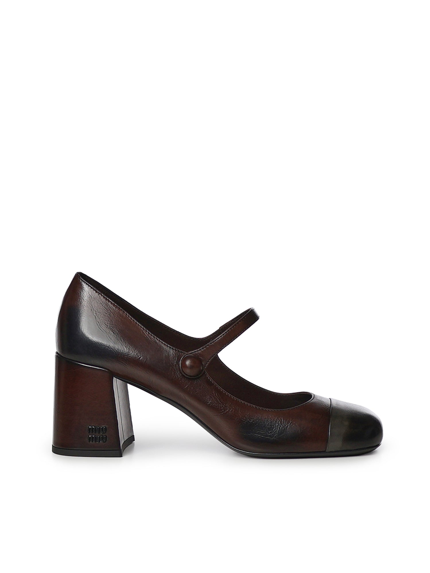 Pumps Mary Jane in pelle 5I781E 3ZQIF0AL3 MIU MIU 