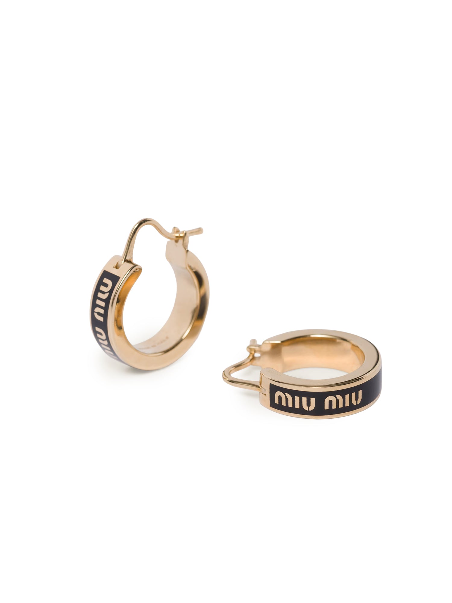 Orecchini in metallo smaltato 5IO103 2F6TF0002 MIU MIU 