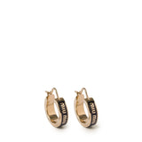 Orecchini in metallo smaltato 5IO103 2F6TF0002 MIU MIU 