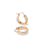 Orecchini in metallo smaltato<BR/> 5IO103 2F6TF0009 MIU MIU 