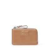 Portacarte a busta in nappa 5MB066 2A44F0770 MIU MIU 