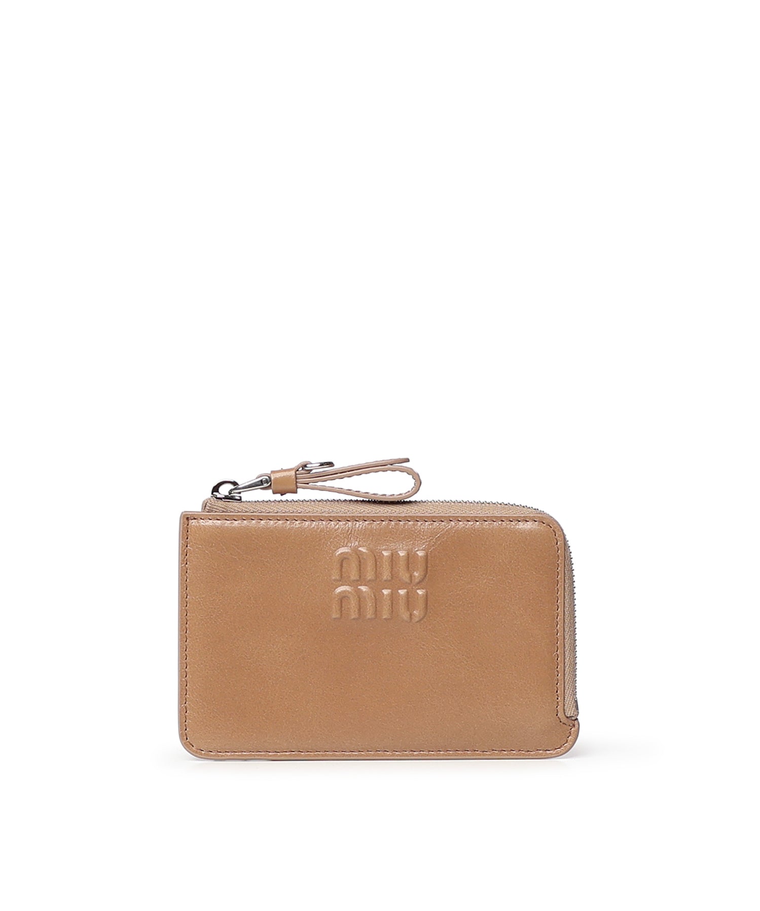 Portacarte a busta in nappa 5MB066 2A44F0770 MIU MIU 