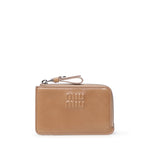 Portacarte a busta in nappa 5MB066 2A44F0770 MIU MIU 
