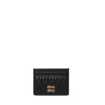Portacarte in nappa matelassé 5MC076 AFPPF0002 MIU MIU 