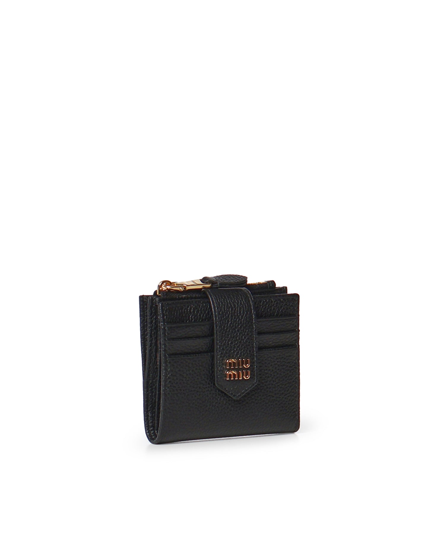 Portafoglio piccolo in pelle 5ML047 ADT7F0002 MIU MIU 
