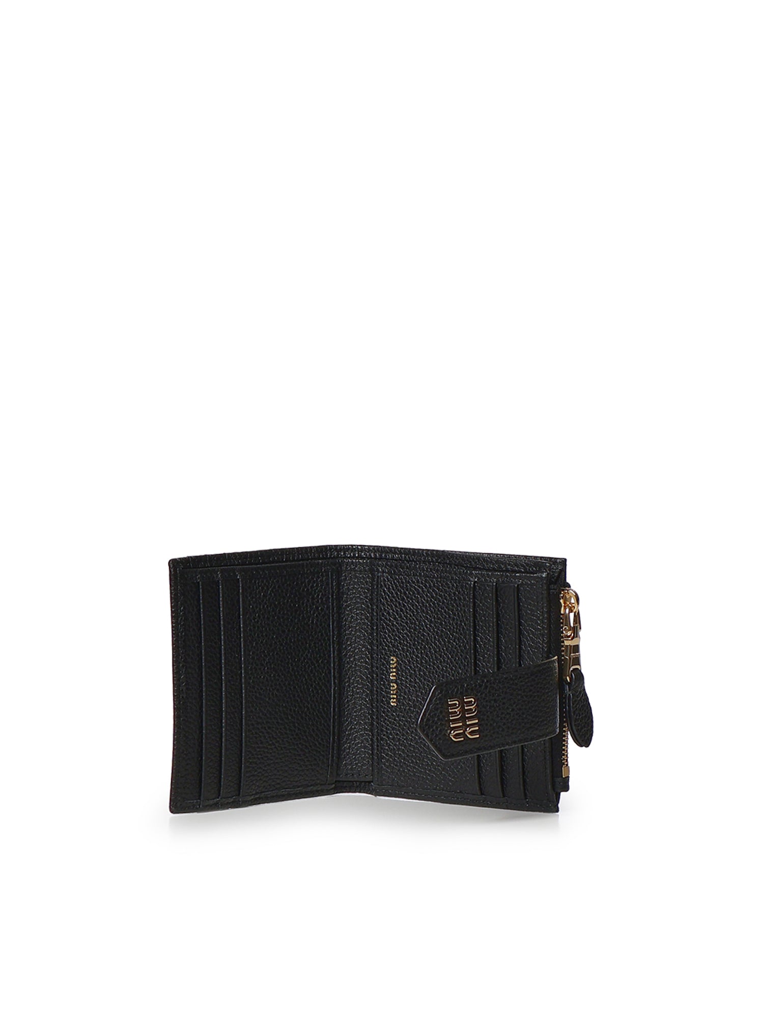 Portafoglio piccolo in pelle 5ML047 ADT7F0002 MIU MIU 