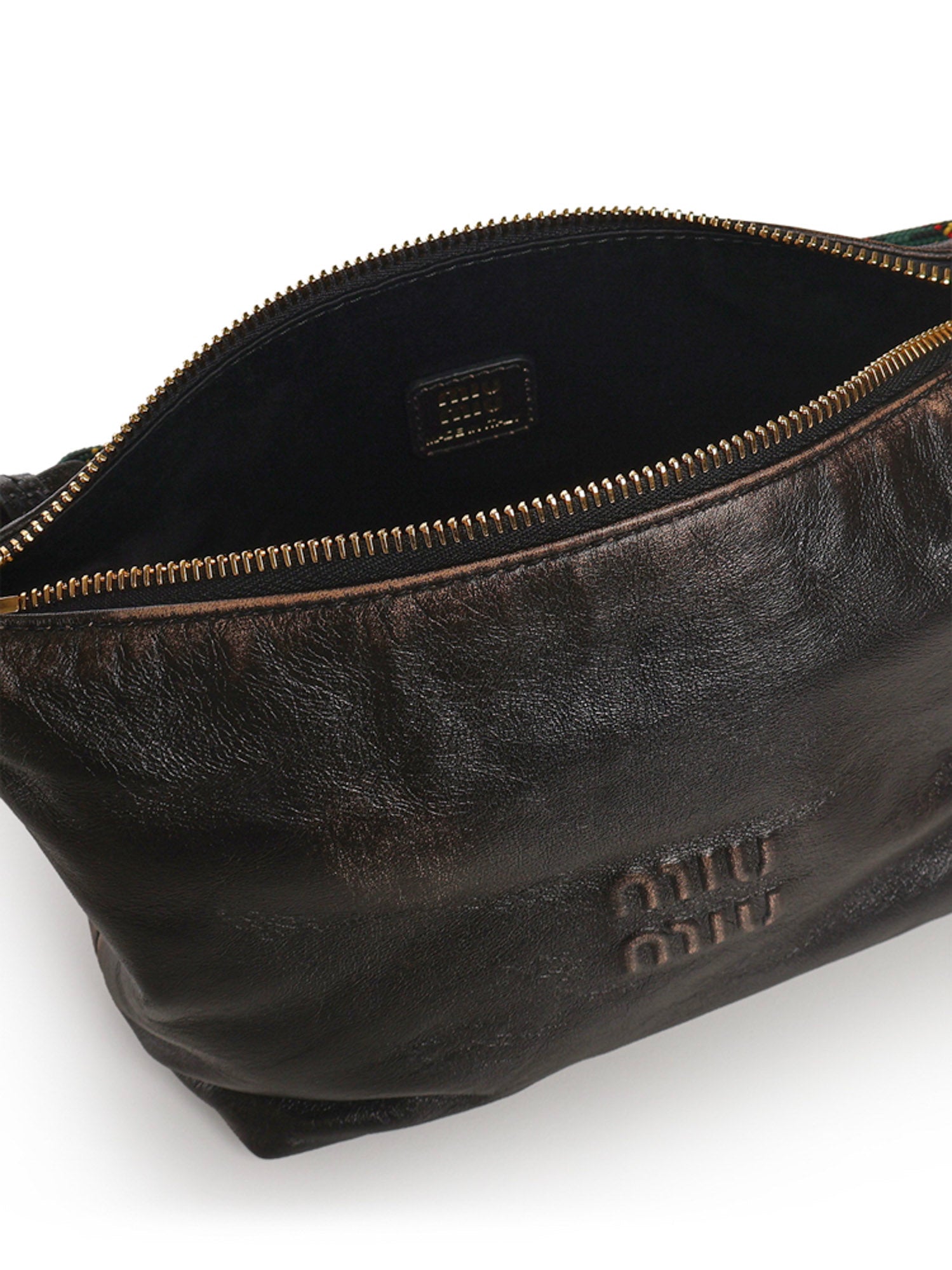 Pouch Spirit in pelle 5NE841 2IFOF0NTG MIU MIU 