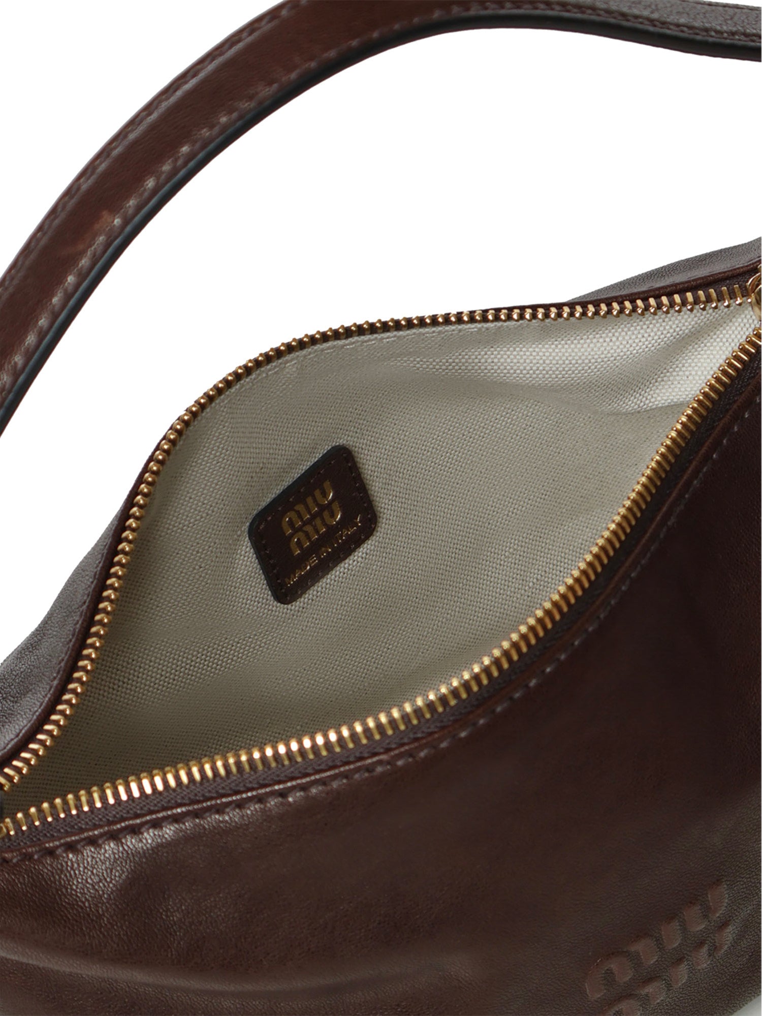 Pouch Spirit in nappa 5NE841 AEFXF0NBL MIU MIU 