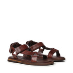 Sandali in pelle 5X724E V69F0201 MIU MIU 