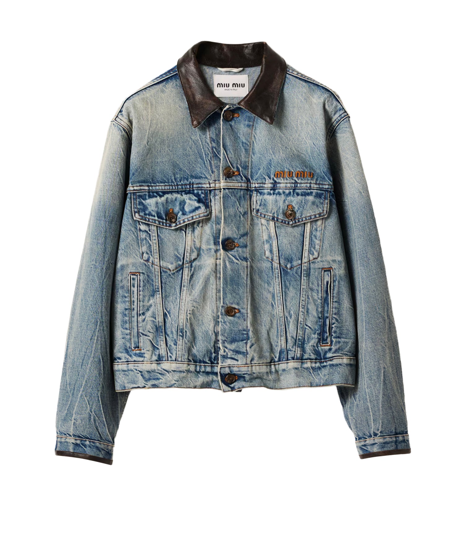 Blouson in denim GWB273 175SF0076 MIU MIU 