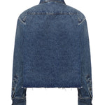 Camicia in denim GWC132 192UF0008 MIU MIU 