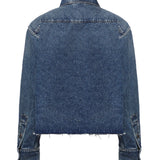 Camicia in denim GWC132 192UF0008 MIU MIU 