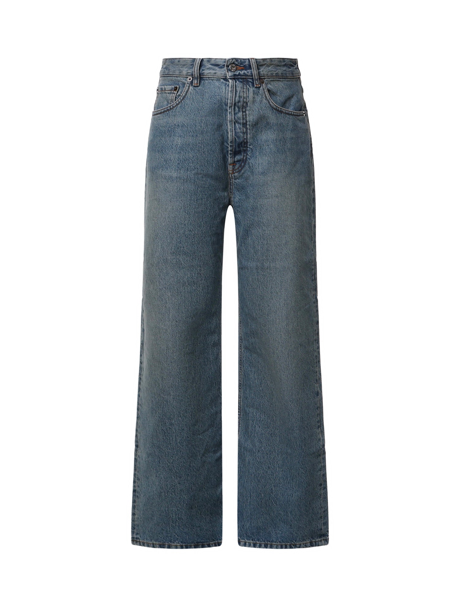 Jeans in denim washed GWP500 1NLCF0008 MIU MIU 
