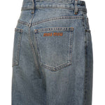 Jeans in denim washed GWP500 1NLCF0008 MIU MIU 