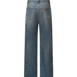 Jeans in denim washed GWP500 1NLCF0008 MIU MIU 