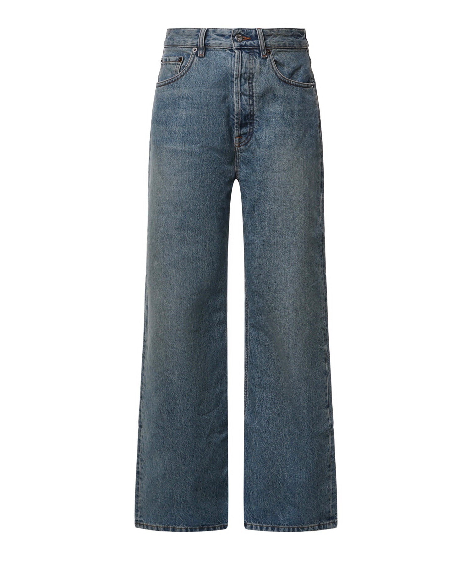 Jeans in denim washed GWP500 1NLCF0008 MIU MIU 