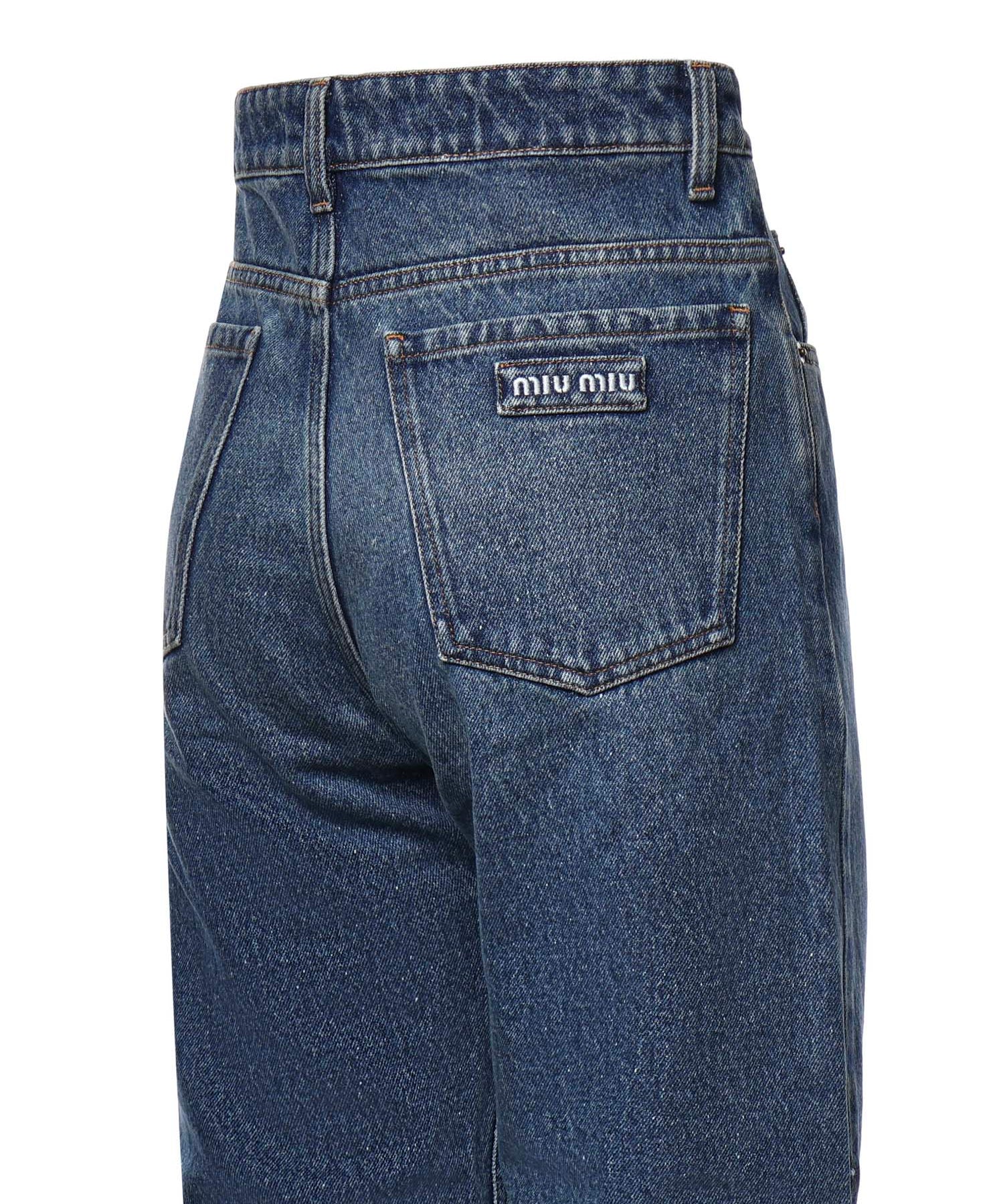 Jeans in denim GWP607 192UF0008 MIU MIU 