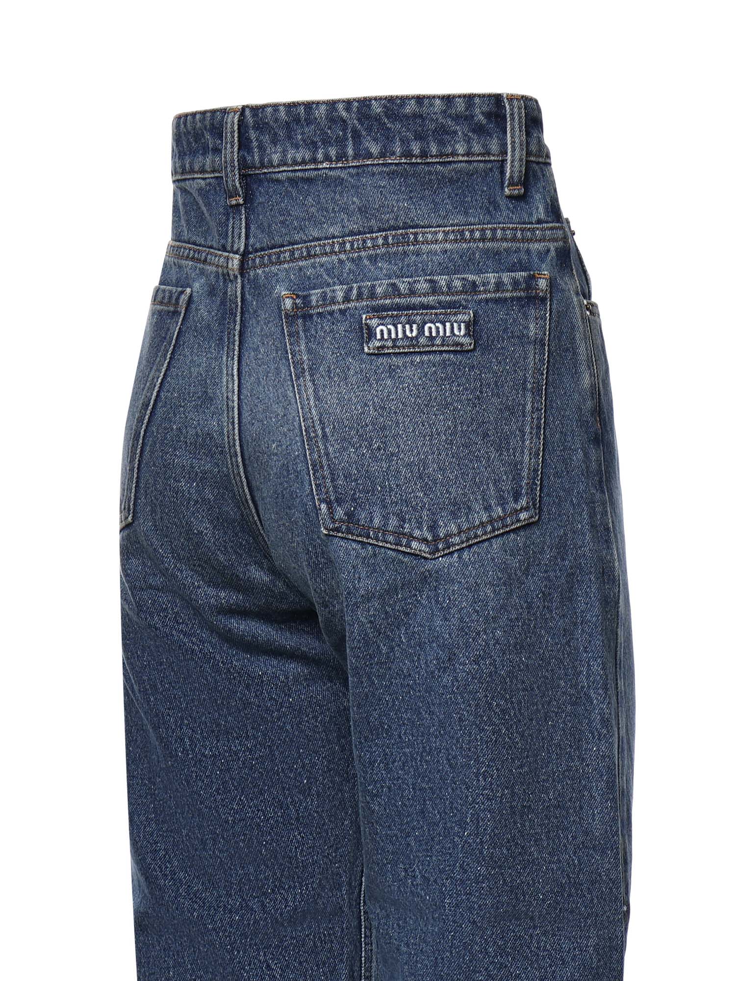 Jeans in denim GWP607 192UF0008 MIU MIU 