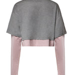 T-shirt in jersey con logo MJL135 17ORF0L5D MIU MIU 