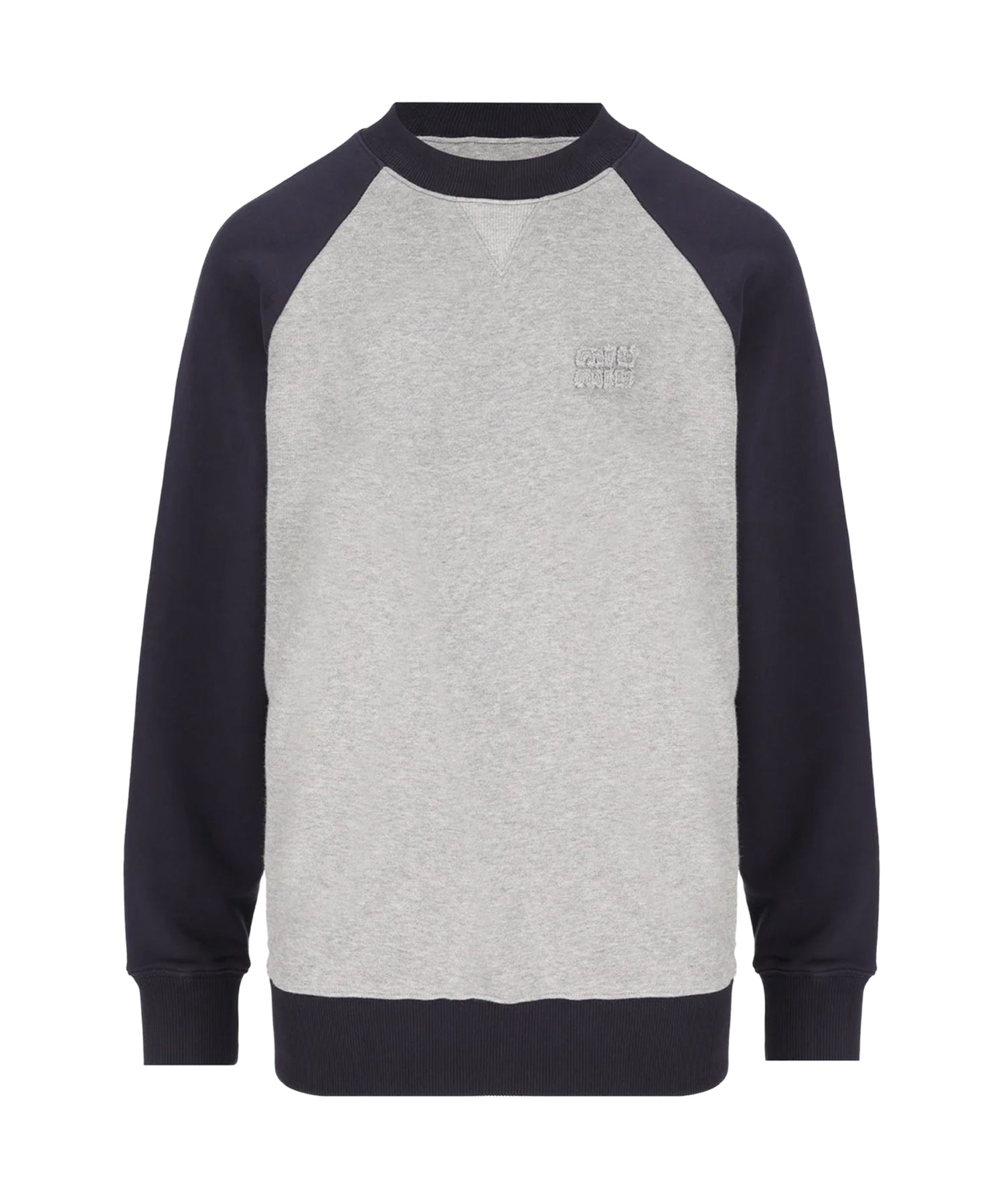 Felpa in cotone con logo MJLA56 192PF0MZQ MIU MIU 