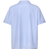 Camicia in vichy con logo MK2048 197IF0UB3 MIU MIU 