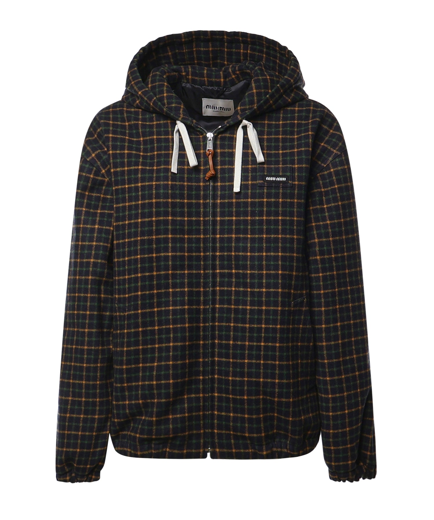 Blouson in misto lana con logo ML1528 6294F0S8N MIU MIU 