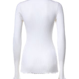 Maglia girocollo in seta MML06T 191XF0009 MIU MIU 