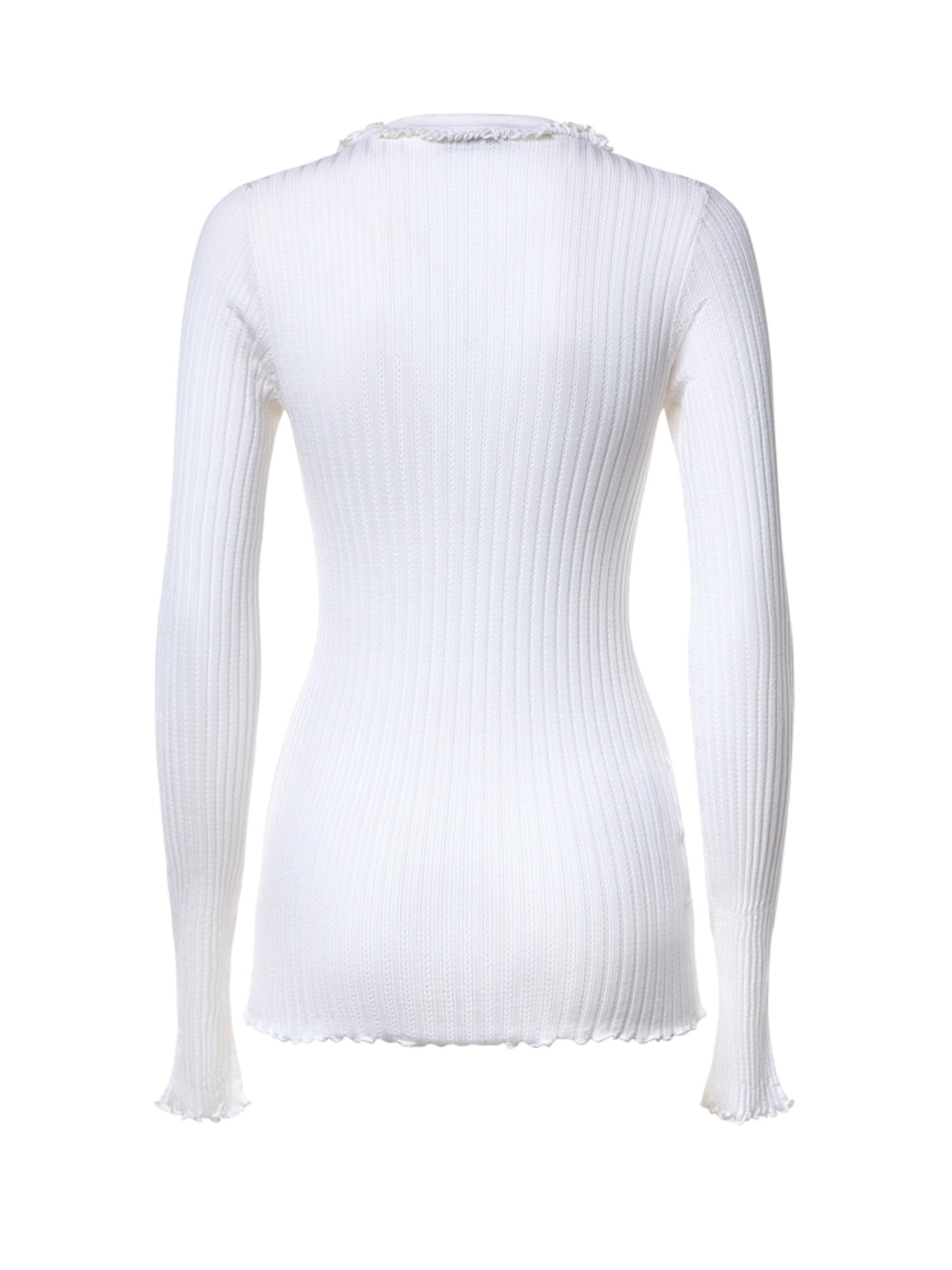 Maglia girocollo in seta MML06T 191XF0009 MIU MIU 