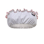 Top bandeau in popeline con ricami TP9164 197FF03DU MIU MIU 